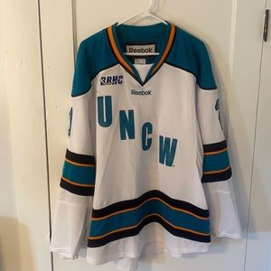Reebok UNCW ice hockey Jersey.
